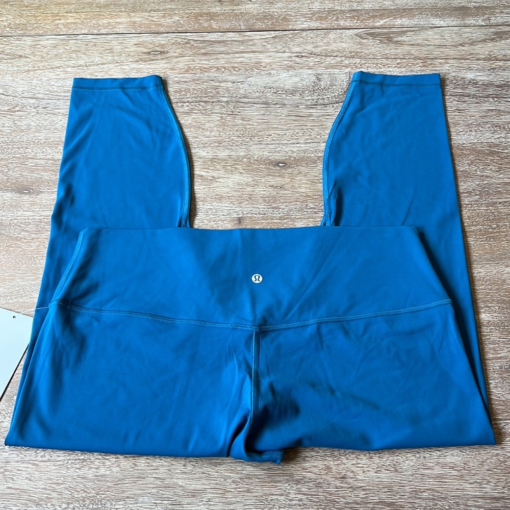 Lululemon Align High Rise Pant 25” in Capture Blue Size 18 - Picture 6 of 9